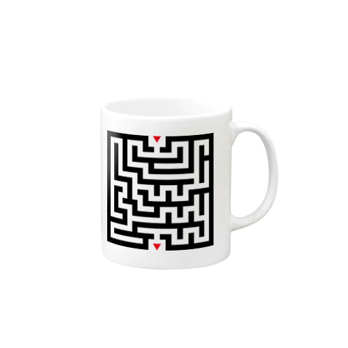 迷路マグカップ１ Mug