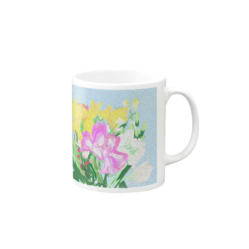 花束のプレゼント Mug