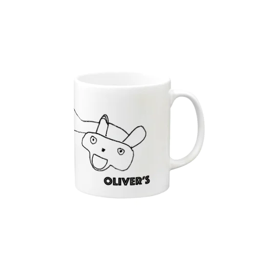 Oliver's イリオモテヤマネコ マグカップ
