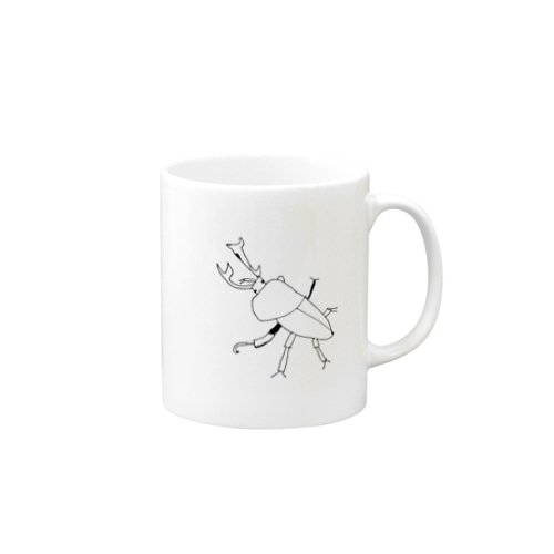 Oliver's クワガタ Mug