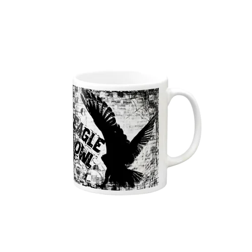 Gothic Eagle Owl マグカップ