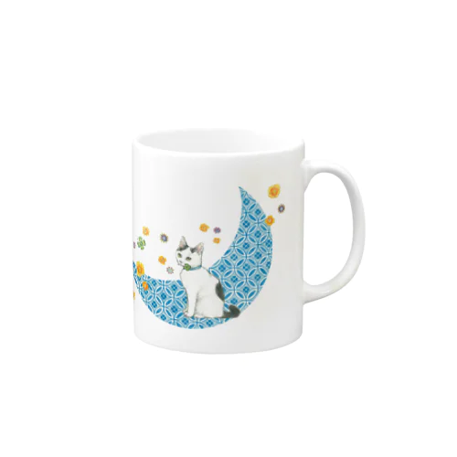 四つ葉と斑猫 Mug