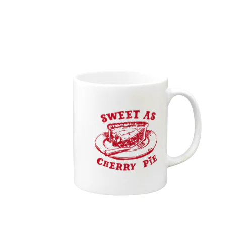 Cherry pie Mug