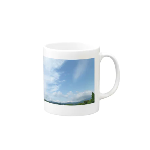 癒しの風景（空と雲） マグカップ