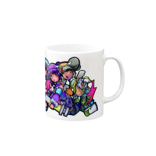 ぷちゅうナ〜ス三人衆 Mug