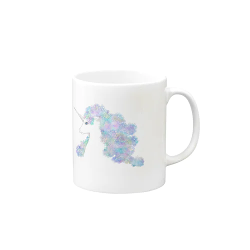 紫陽花ユニコーン Mug