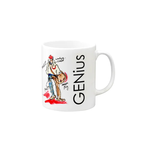 【GENius】 スタイルスケッチ マグカップ