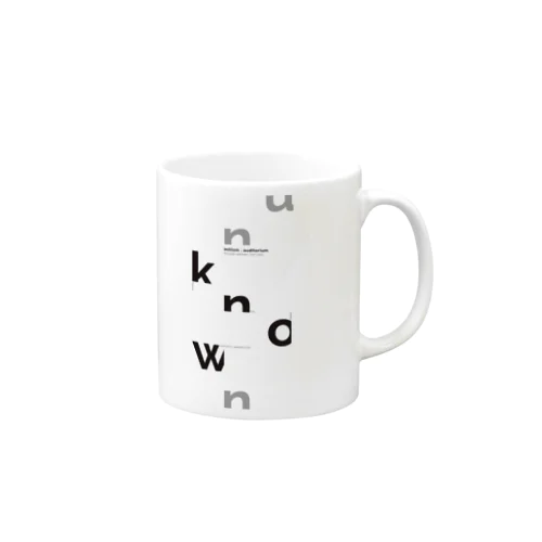 initium ; auditorium フライヤーデザイン Mug