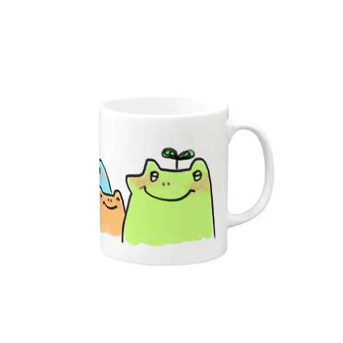 かえるもりもりのやつ Mug