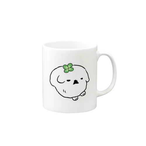 幸せペキニーズ Mug