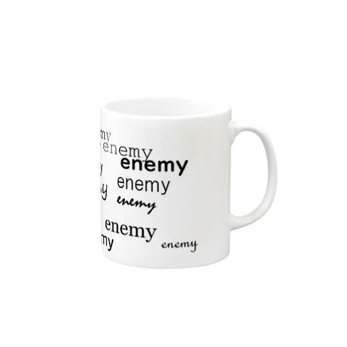 I am enemy. マグカップ