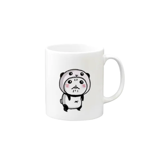 パンダinぱんだ(前歯) Mug