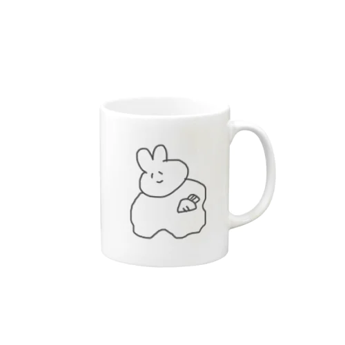 メタボうさぎちゃん Mug