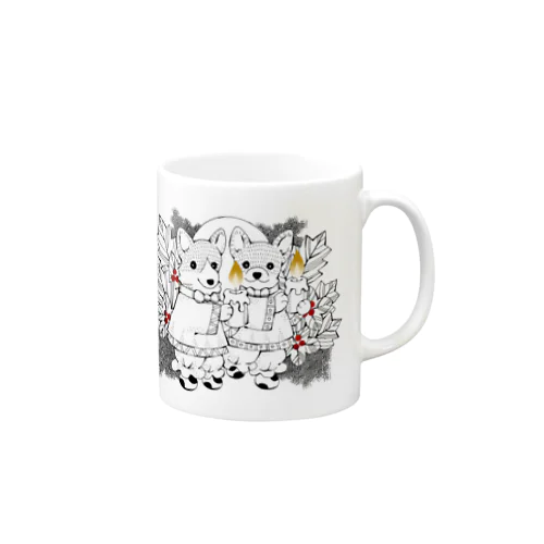 クリスマスキャンドル・マグカップ Mug