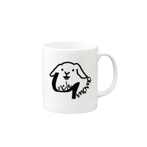 【uncle momo】ロゴ Mug