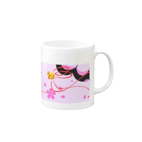 撫蘭柄グッズ Mug