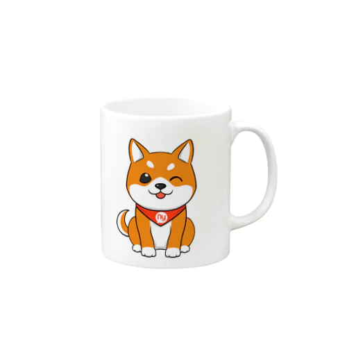 柴犬ウィンク Mug