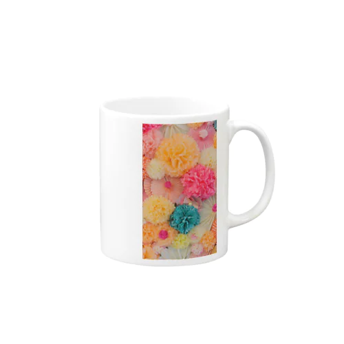 花柄マグカップ Mug