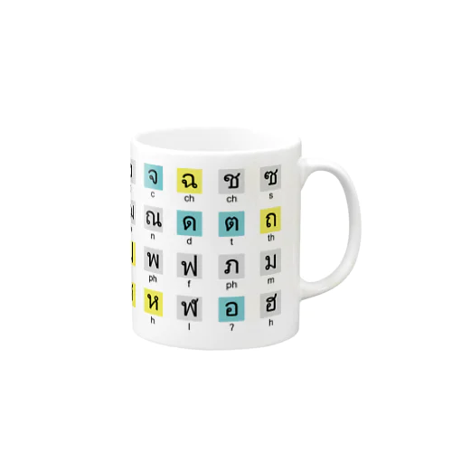 タイ語・タイ文字子音44 Mug