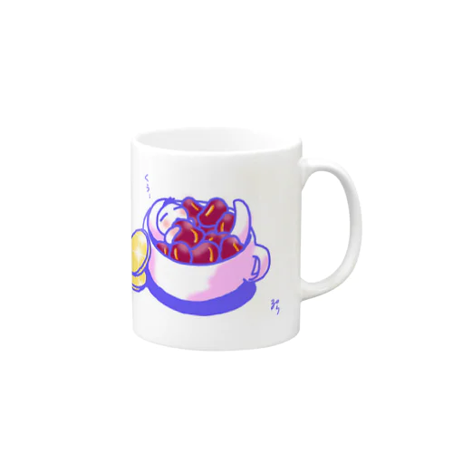 ぷら王子の小豆風呂 Mug