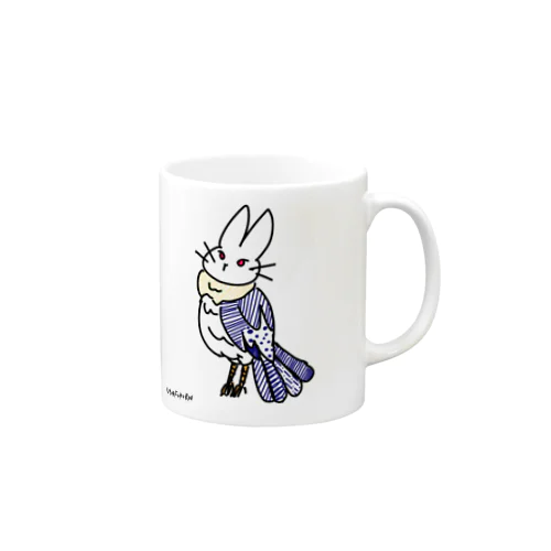 うさふくろう Mug