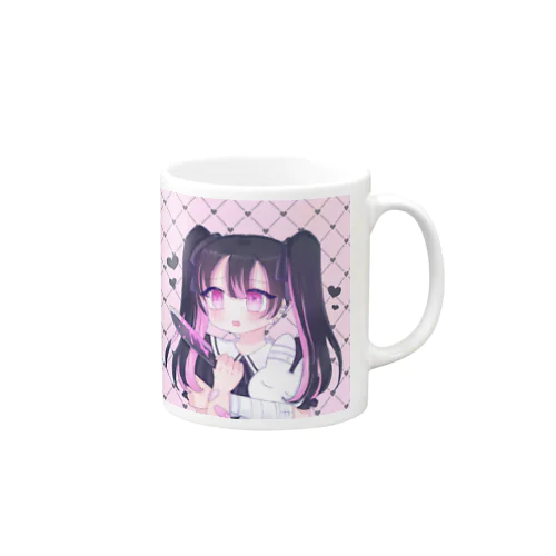 こっちを見て。　マグカップ用 Mug