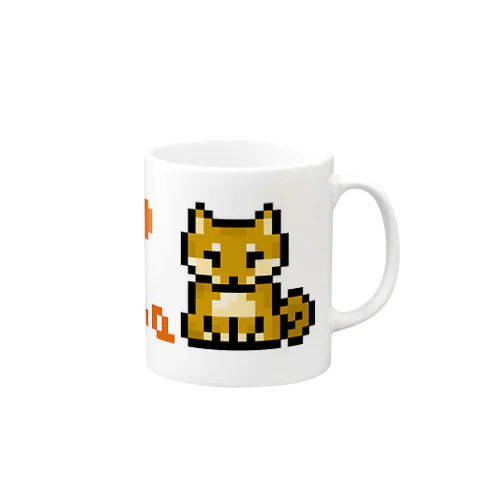 ドット柴 Mug