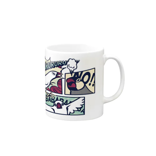 アメコミ文鳥 Mug