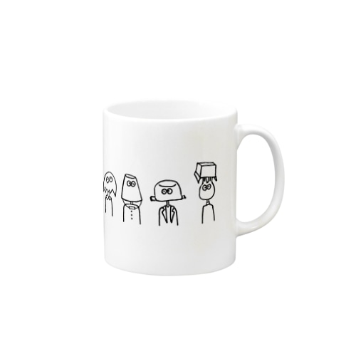 かぶりものマグ Mug