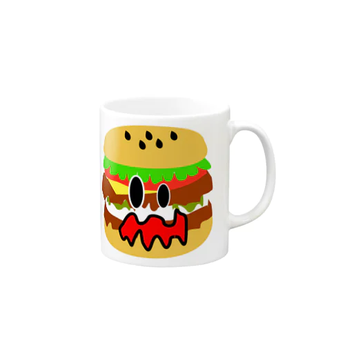 ショッキングバーガー Mug