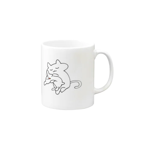 ぬいぐるみねこ Mug