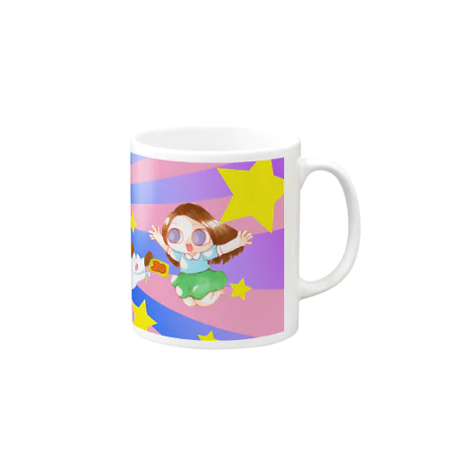 ハピバ Mug