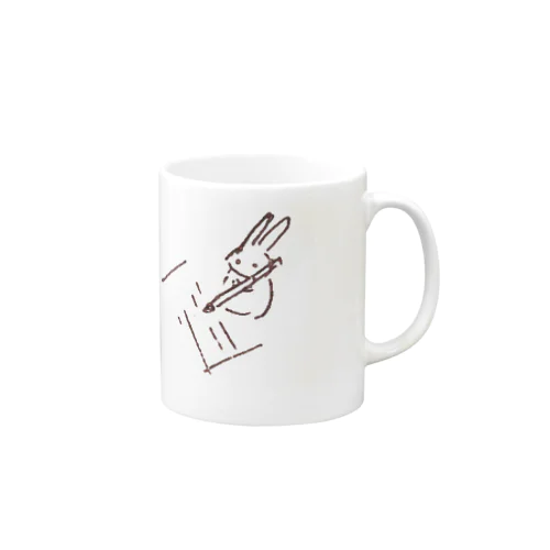 ラクガキうさぎ Mug