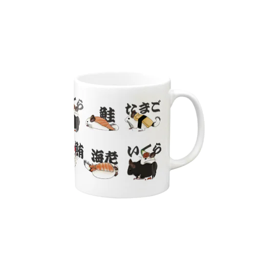 チンチラのお寿司（並） Mug