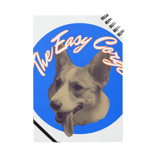 The Easy Corgi -BLUE Logo-（イージーコーギー） ノート