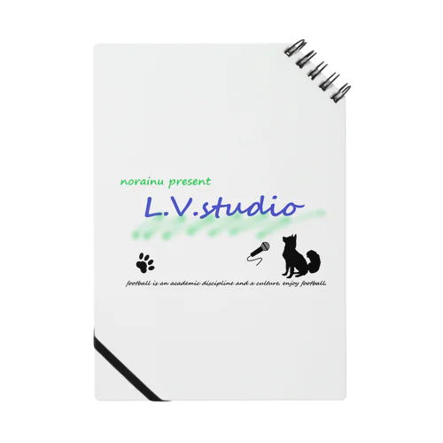 L.V.studioオリジナルグッズ ノート