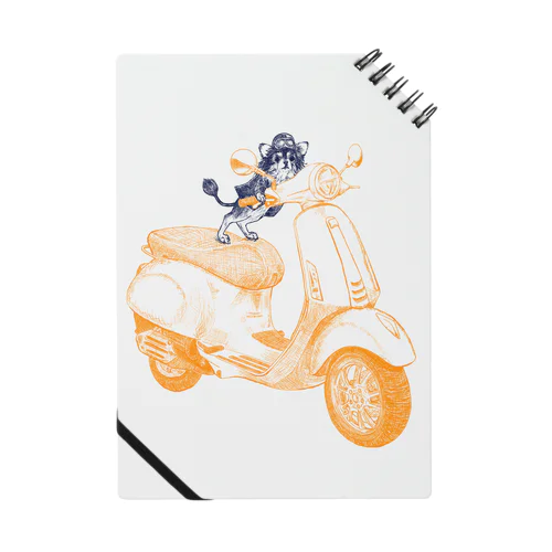 チワワのすっちゃんバイクに乗る Notebook