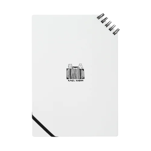 カエルカバン ロゴ入り公式グッズ Notebook