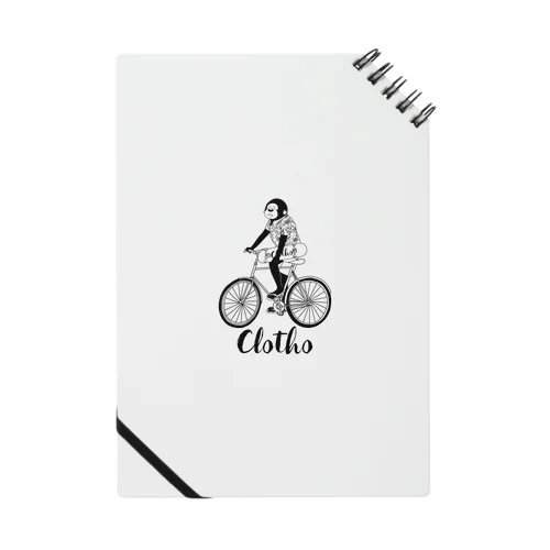clothoのロゴ ノート