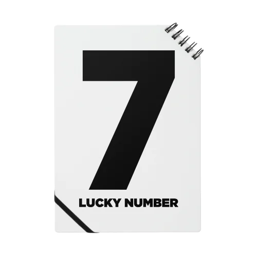 7_LUCKY NUMBER ノート