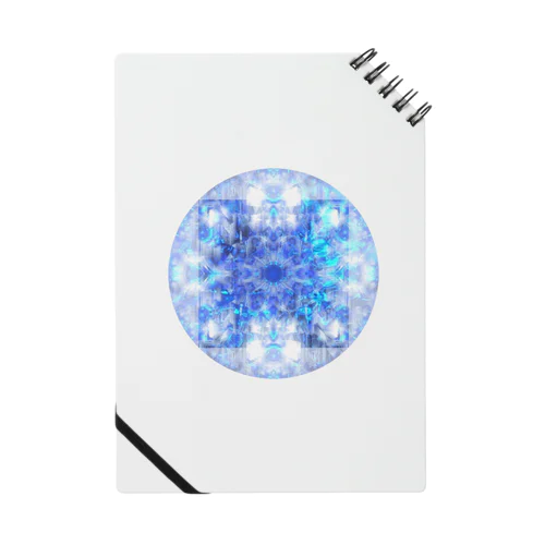 Blue graphics(circle) Notebook