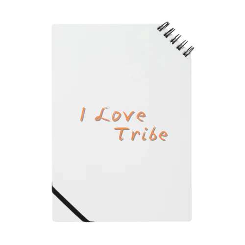 I LOVE Tribe　文字色 Notebook