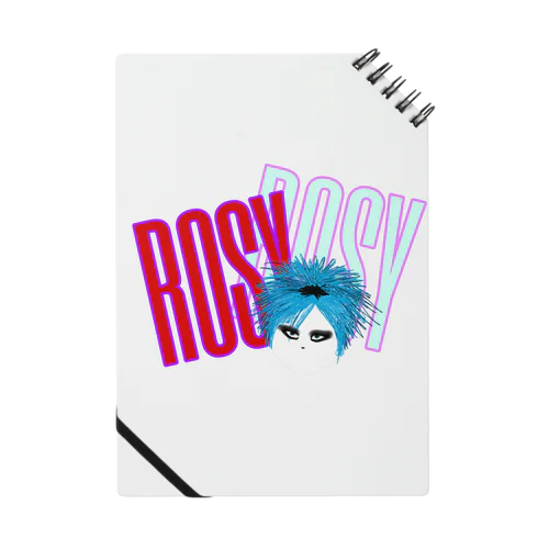 Rosy-Blue-Rosy Notebook