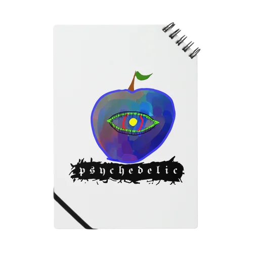 サイケデリックアップル(Psychedelic apple) Notebook