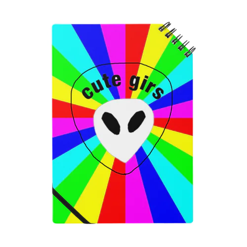 👽cute girl👽 Notebook