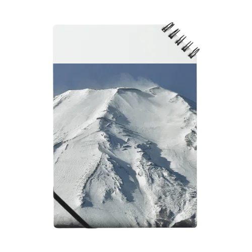 冠雪した富士山_003 Notebook