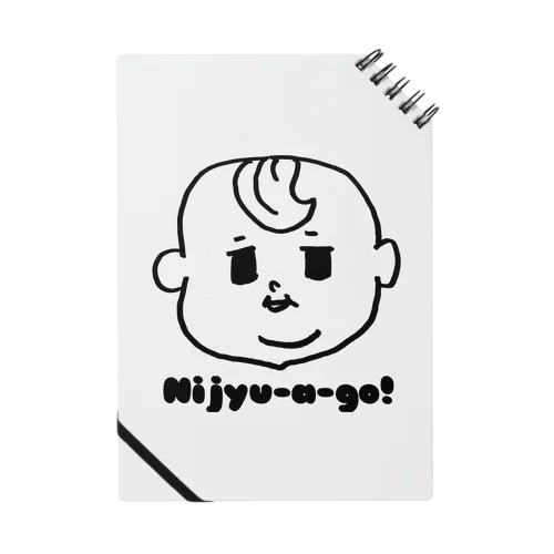 Nijyu-a -go! 薄毛boy Notebook