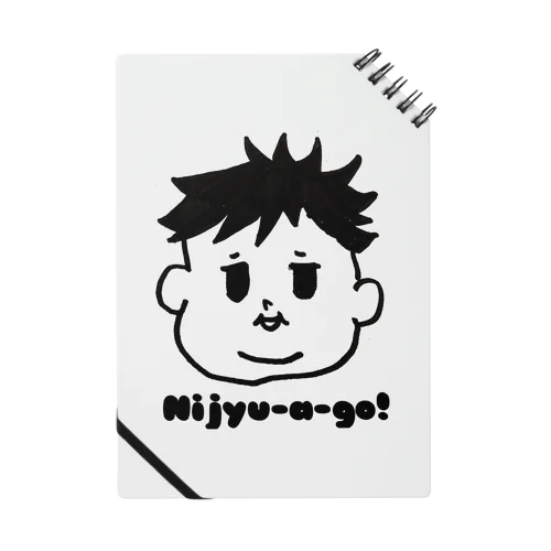 Nijyu-a -go!多毛boy Notebook