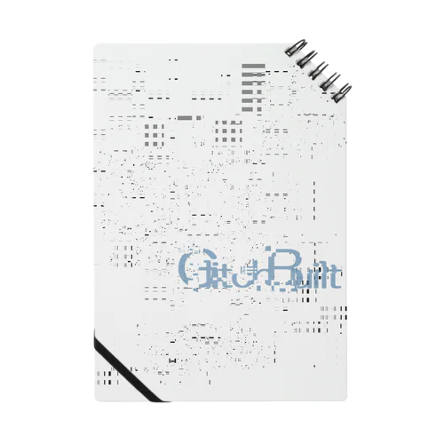 White noise (GlitchBuilt Logo) Notebook