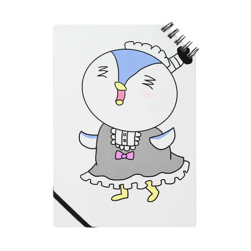 ペンギン侍のメイド姿 Notebook